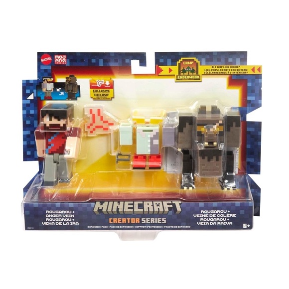 Minecraft Creator Series Camp Enderwood– Rougarou + Anger Vein– NIB w/ DLC Codes - Picture 1 of 11